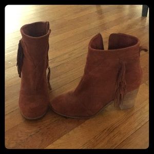 Toms brown booties